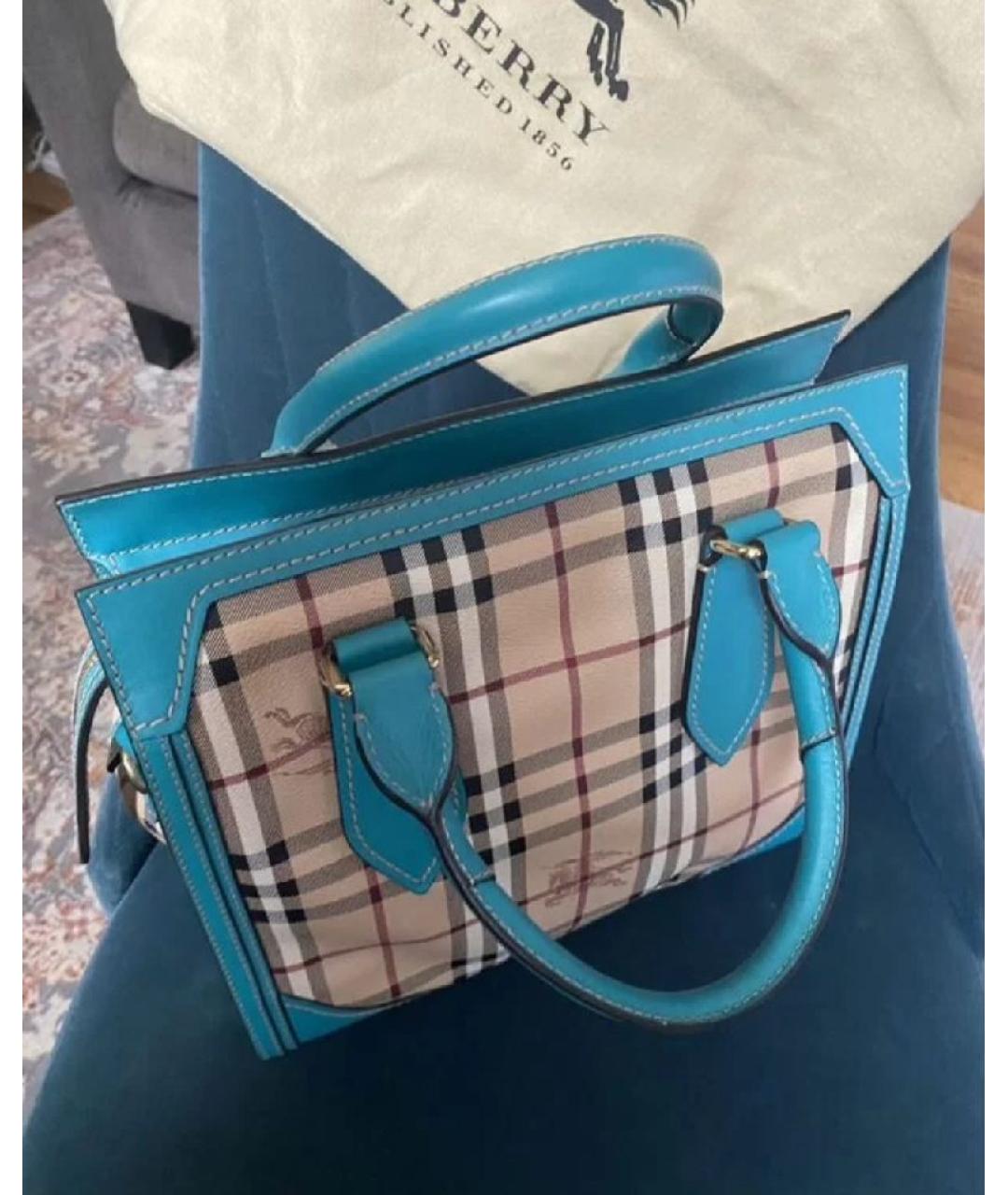 BURBERRY Мульти кожаная сумка через плечо, фото 3