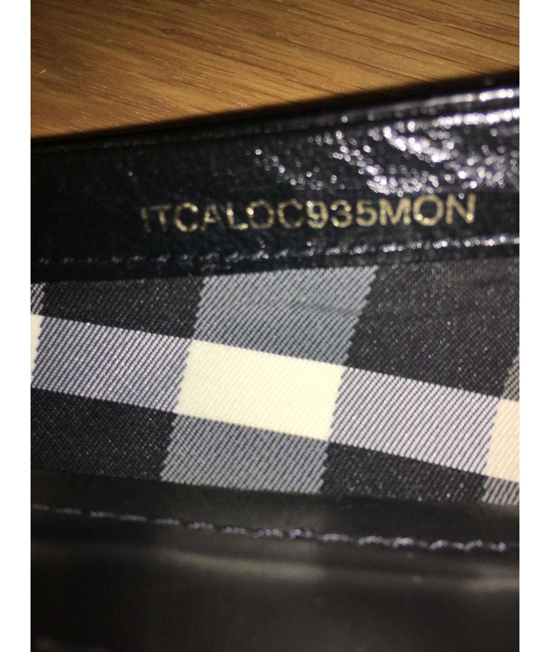 BURBERRY Черные балетки из лакированной кожи, фото 8