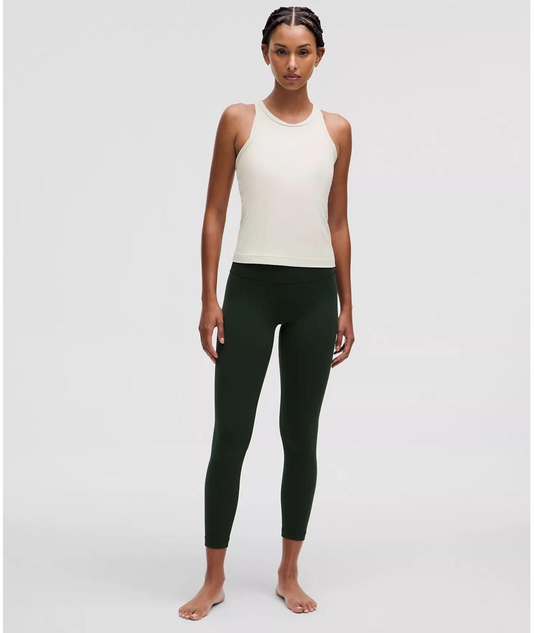 Lululemon Белая майка, фото 2