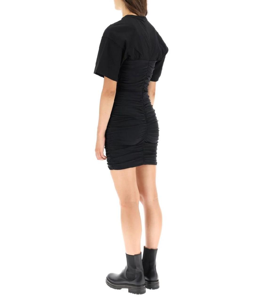 ALEXANDER WANG Черное полиамидовое повседневное платье, фото 4