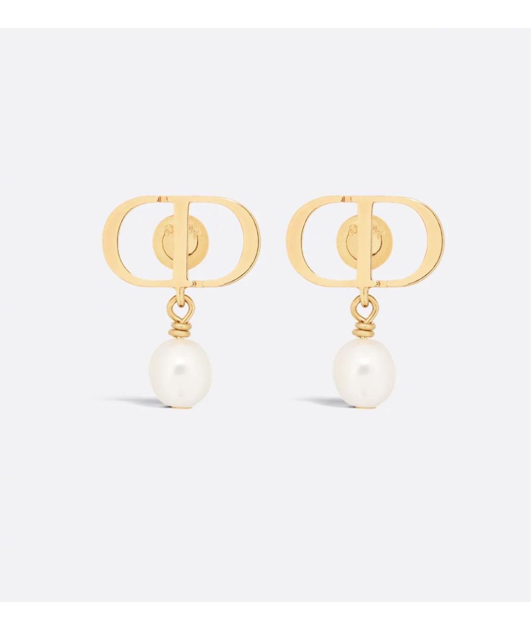 CHRISTIAN DIOR Золотые серьги, фото 4
