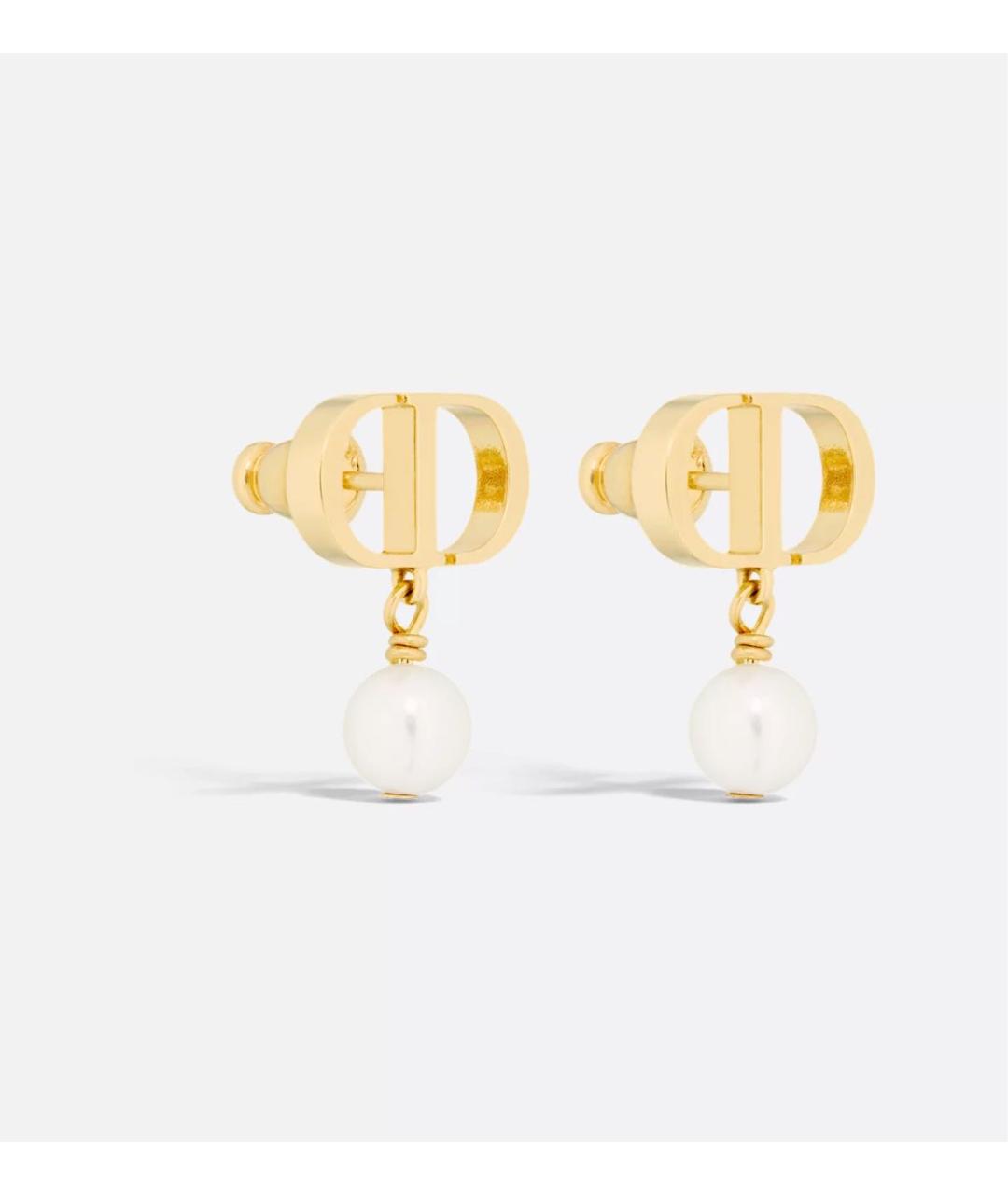 CHRISTIAN DIOR Золотые серьги, фото 2
