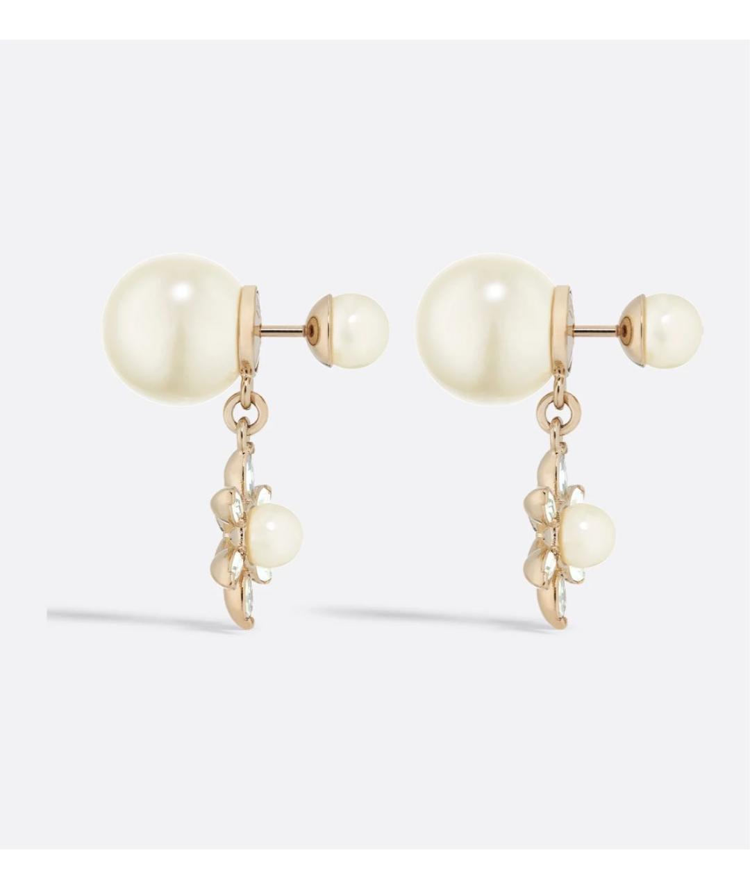 CHRISTIAN DIOR Золотые серьги, фото 2