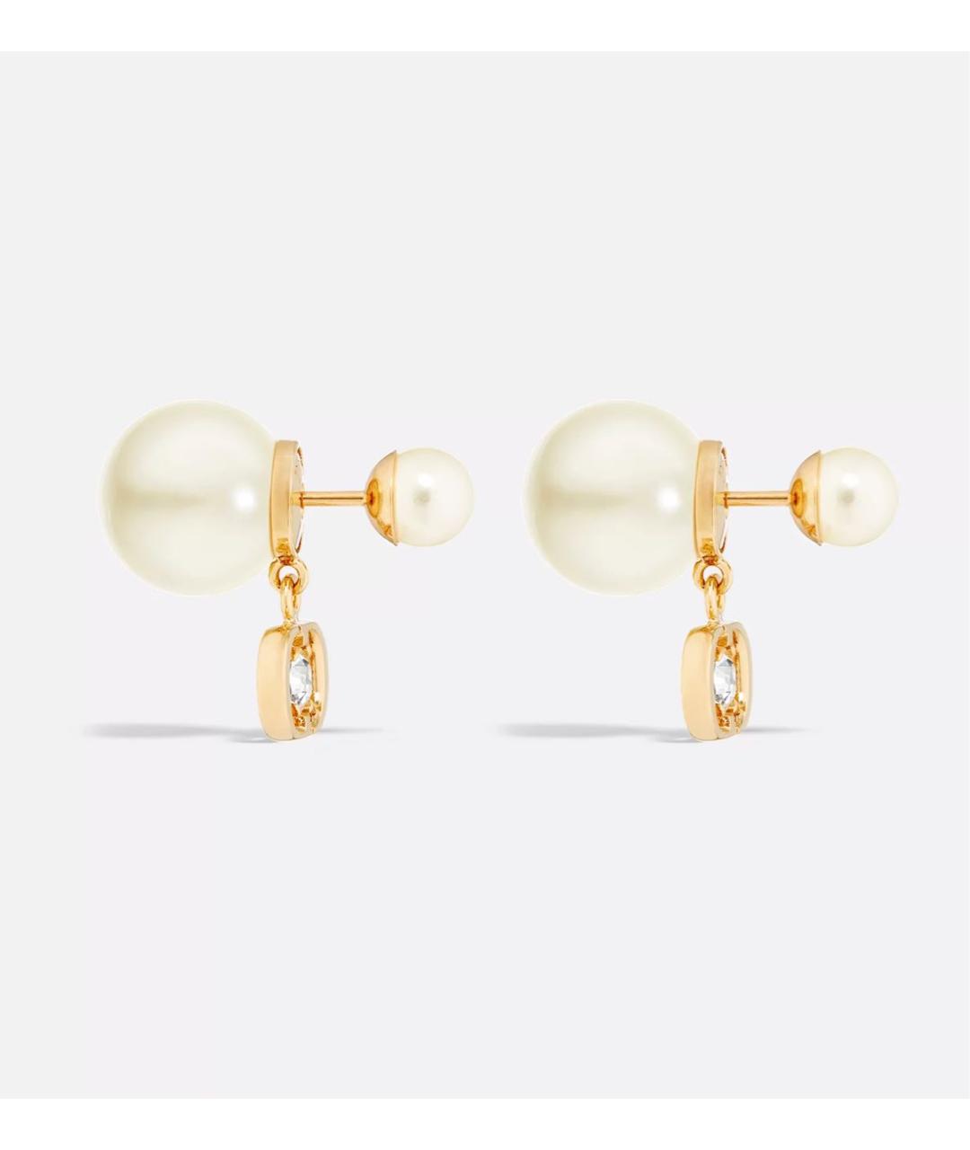CHRISTIAN DIOR Золотые серьги, фото 2