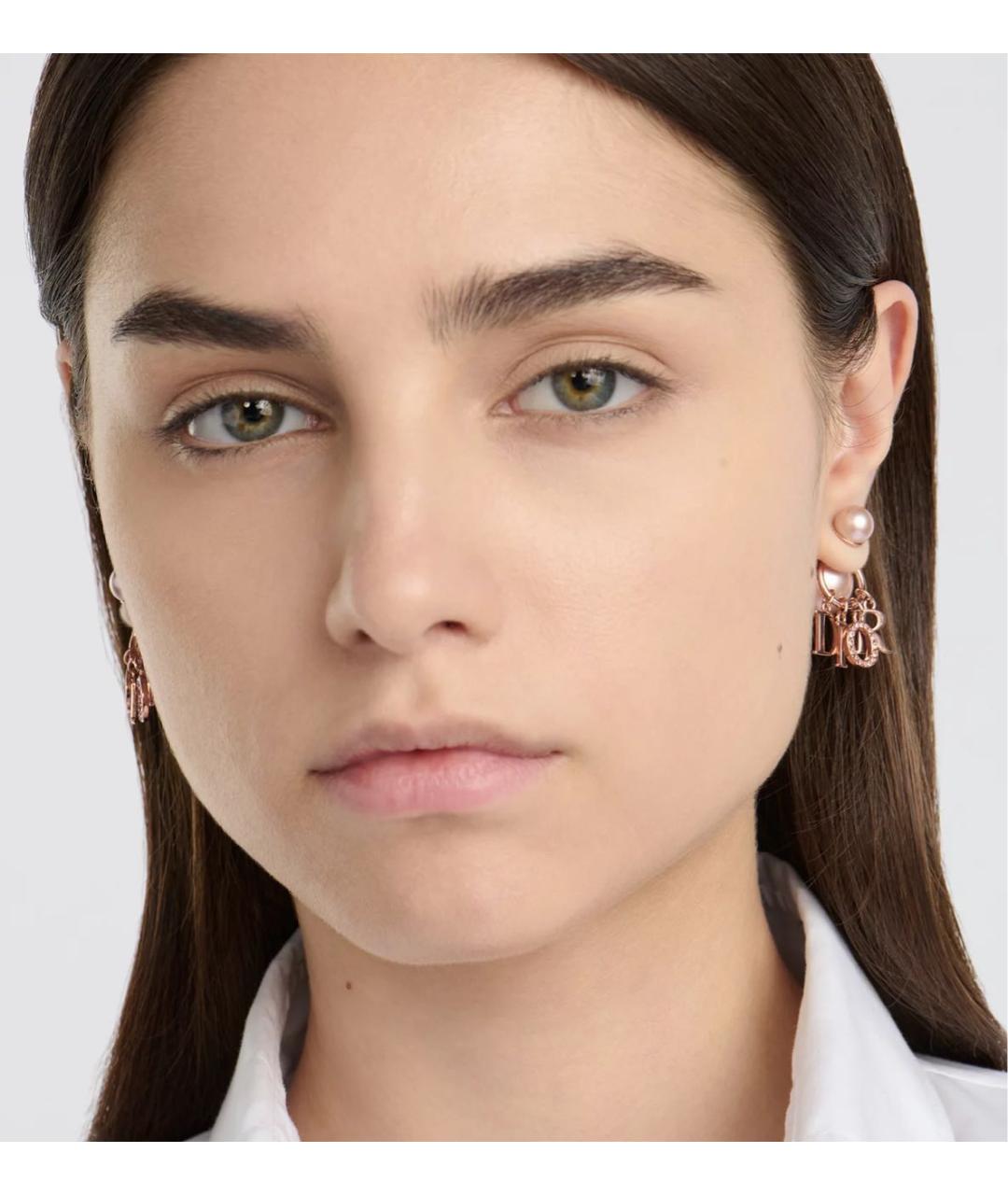 CHRISTIAN DIOR Розовые серьги, фото 4