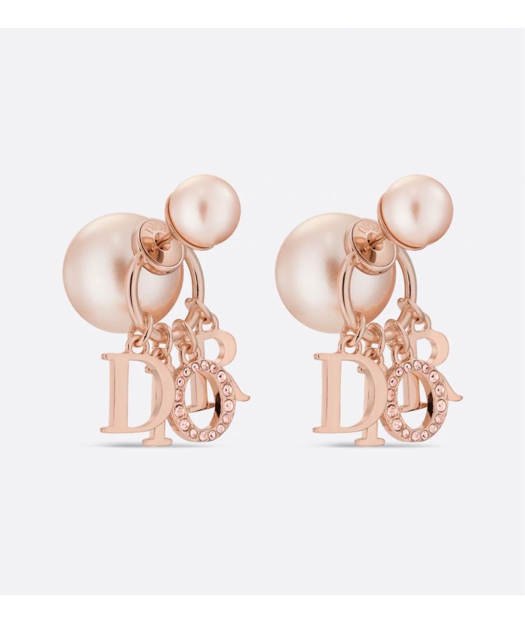 CHRISTIAN DIOR Розовые серьги, фото 5