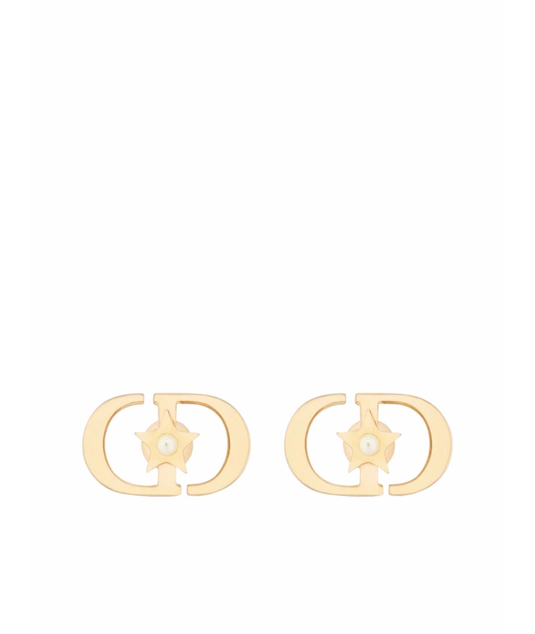 CHRISTIAN DIOR Золотые серьги, фото 1