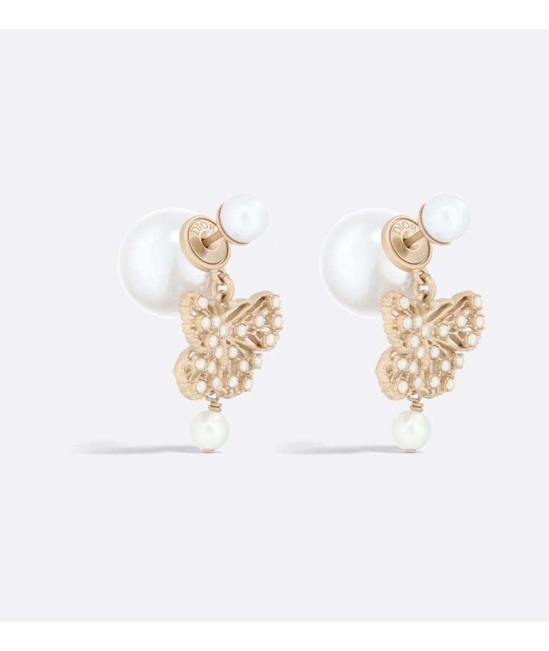 CHRISTIAN DIOR Золотые серьги, фото 5