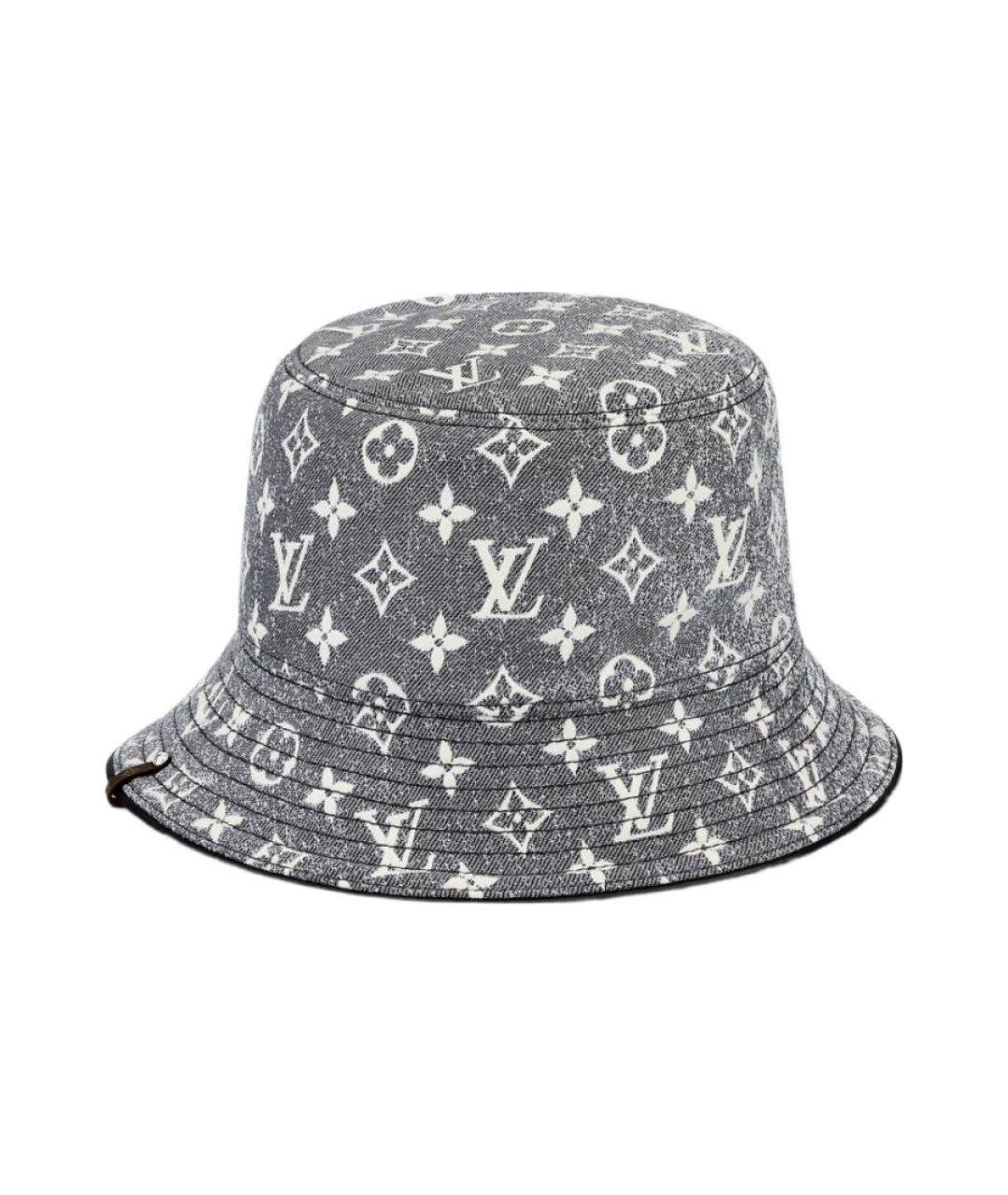 LOUIS VUITTON Серая хлопковая панама, фото 1