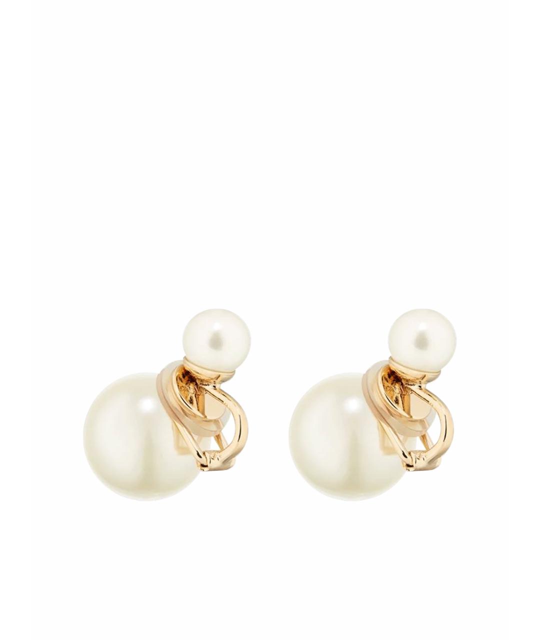 CHRISTIAN DIOR Золотые серьги, фото 1