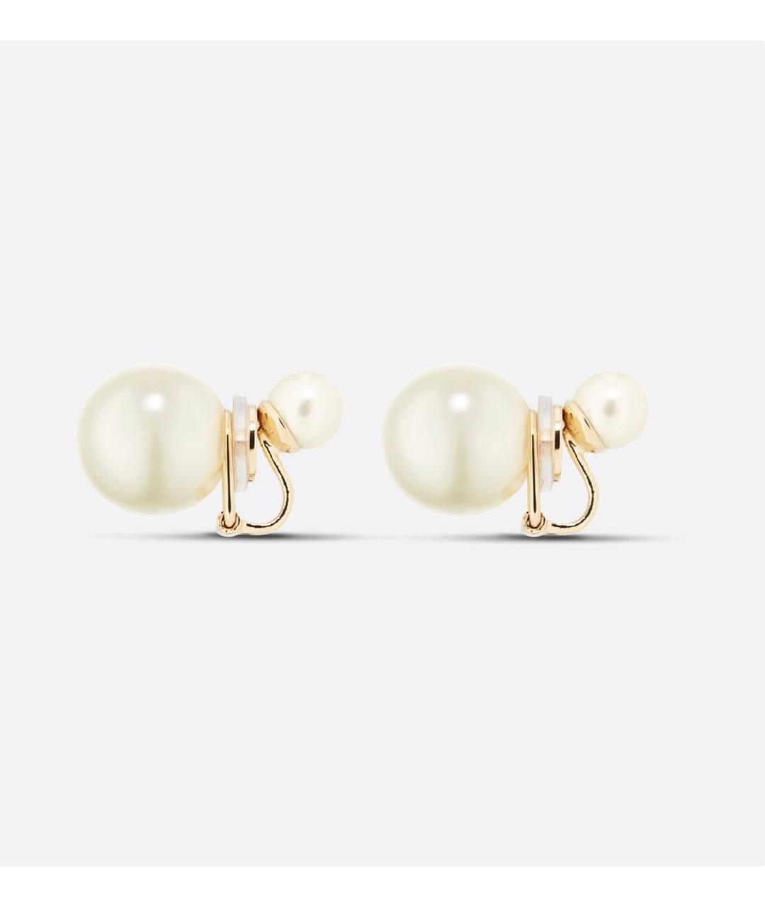 CHRISTIAN DIOR Золотые серьги, фото 2