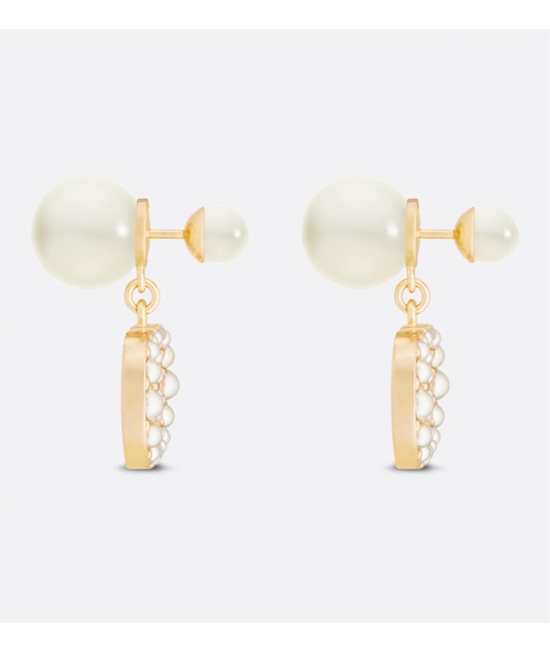 CHRISTIAN DIOR Золотые серьги, фото 2