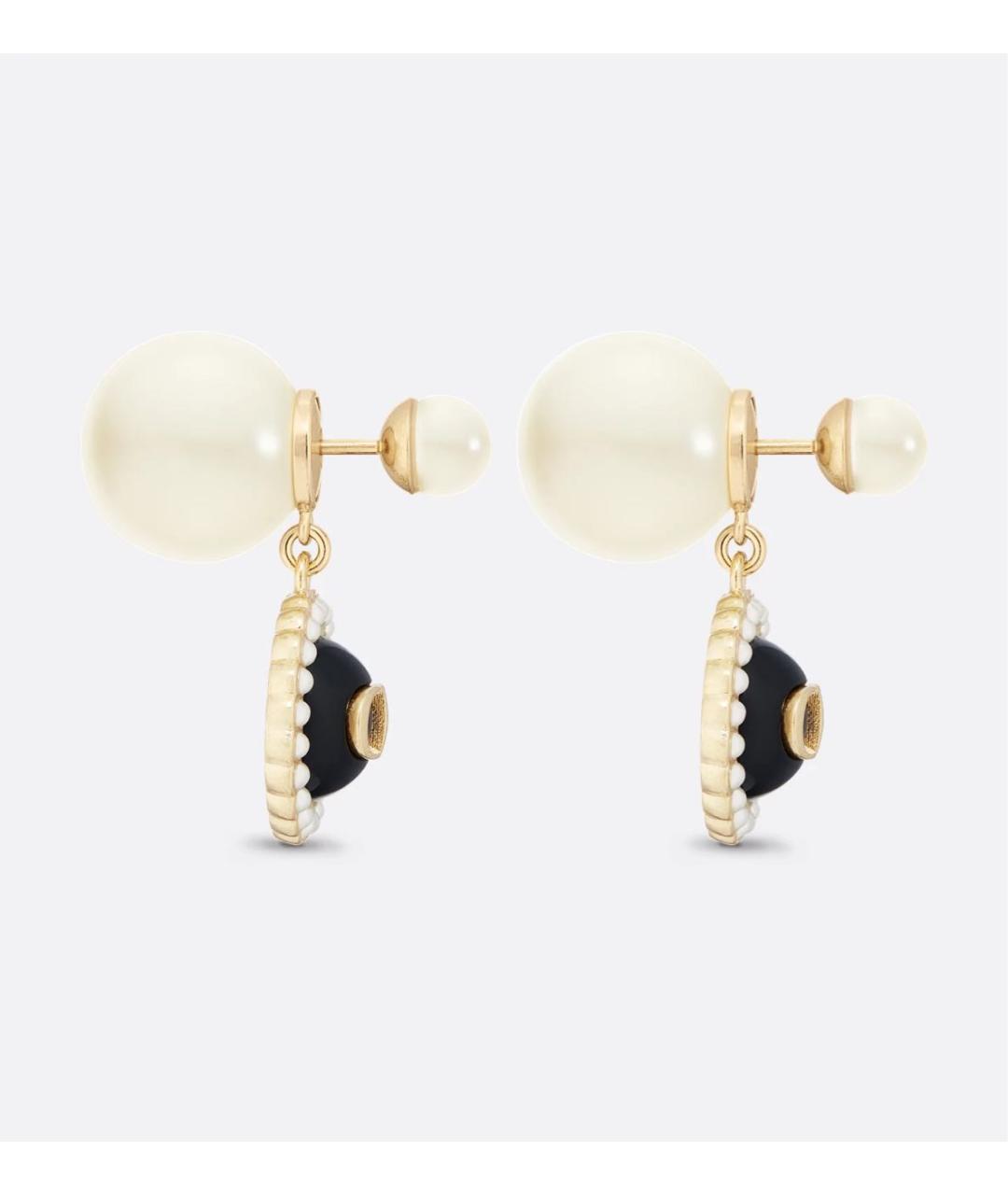 CHRISTIAN DIOR Золотые серьги, фото 2