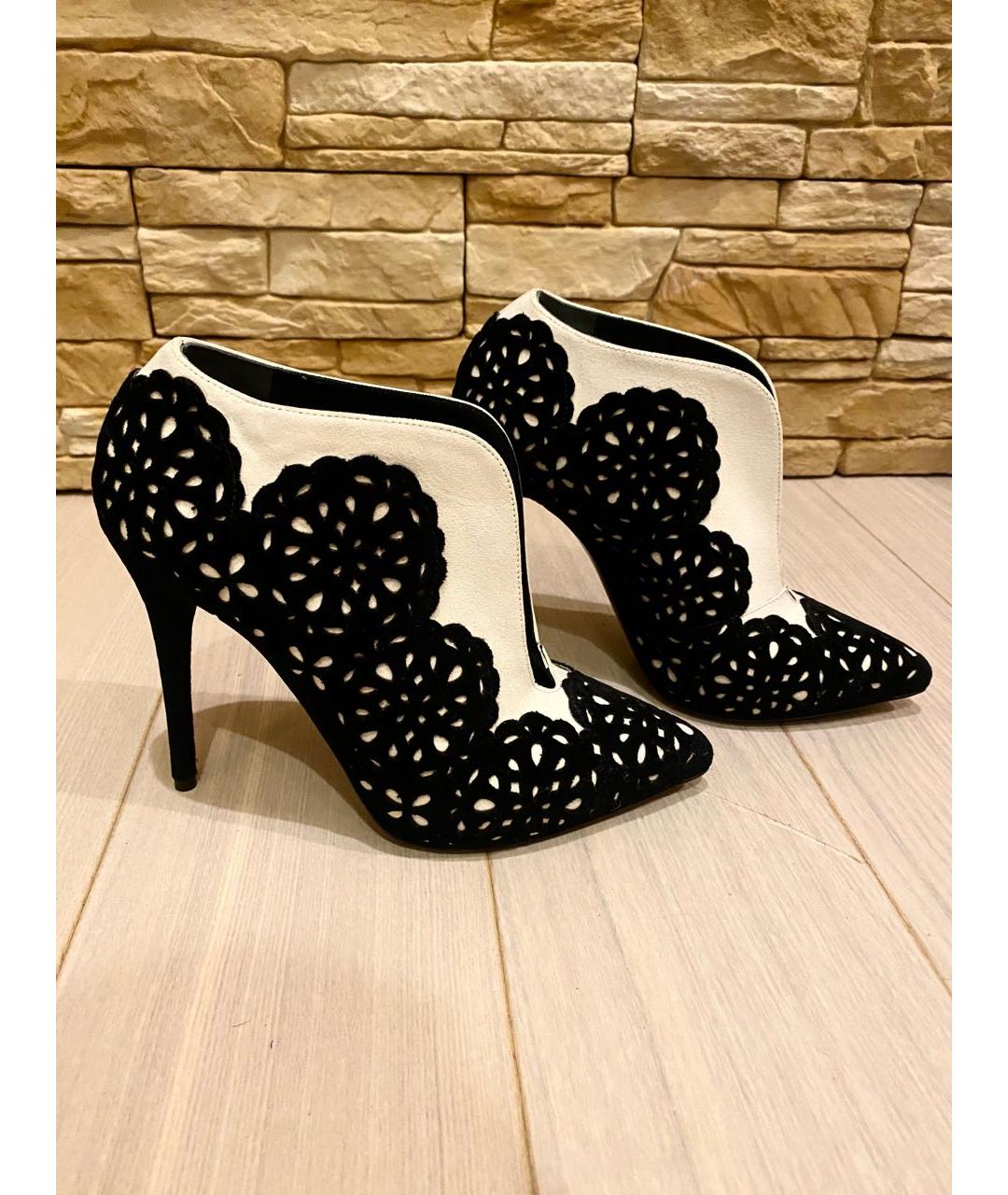 MCQ ALEXANDER MCQUEEN Мульти замшевые туфли, фото 5