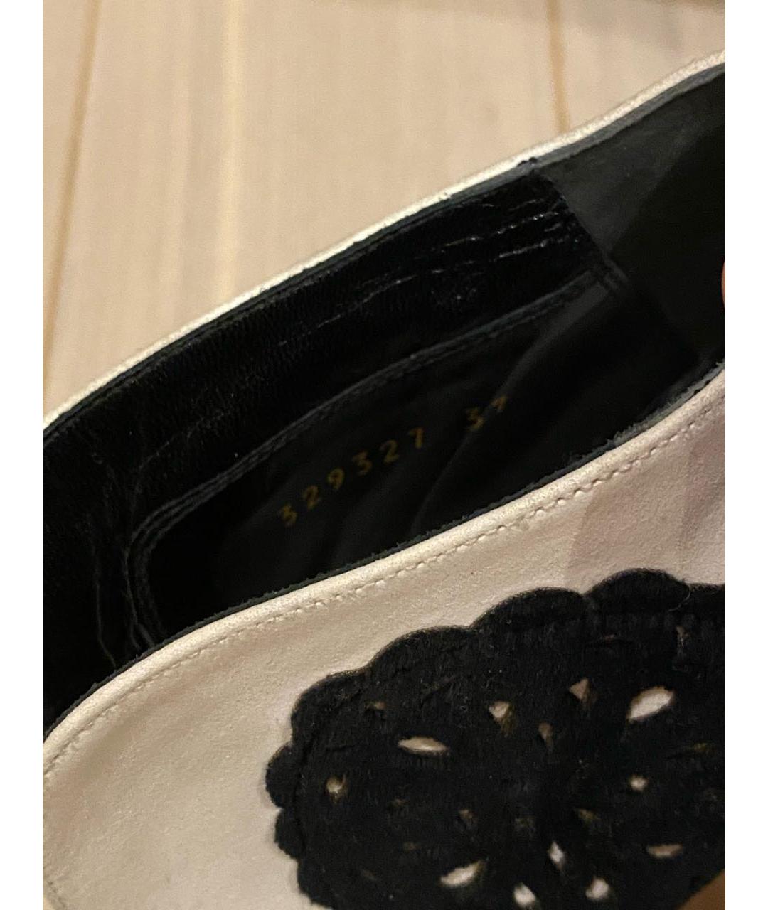 MCQ ALEXANDER MCQUEEN Мульти замшевые туфли, фото 7