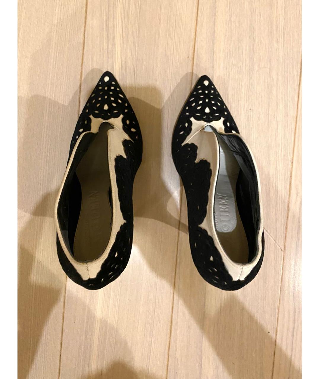 MCQ ALEXANDER MCQUEEN Мульти замшевые туфли, фото 3