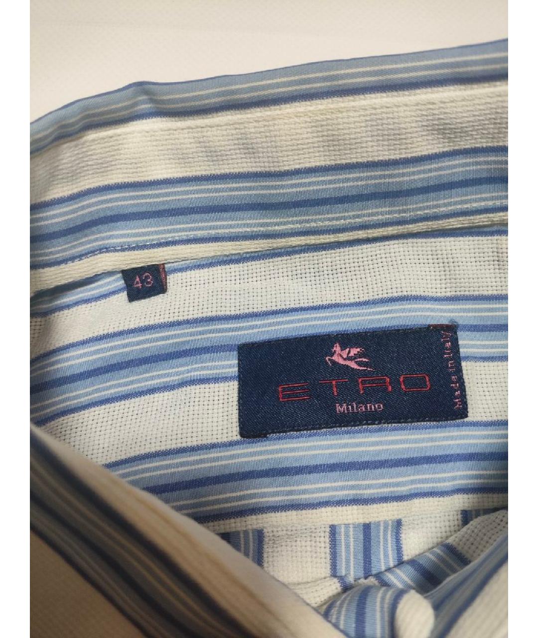 ETRO Хлопковая кэжуал рубашка, фото 3