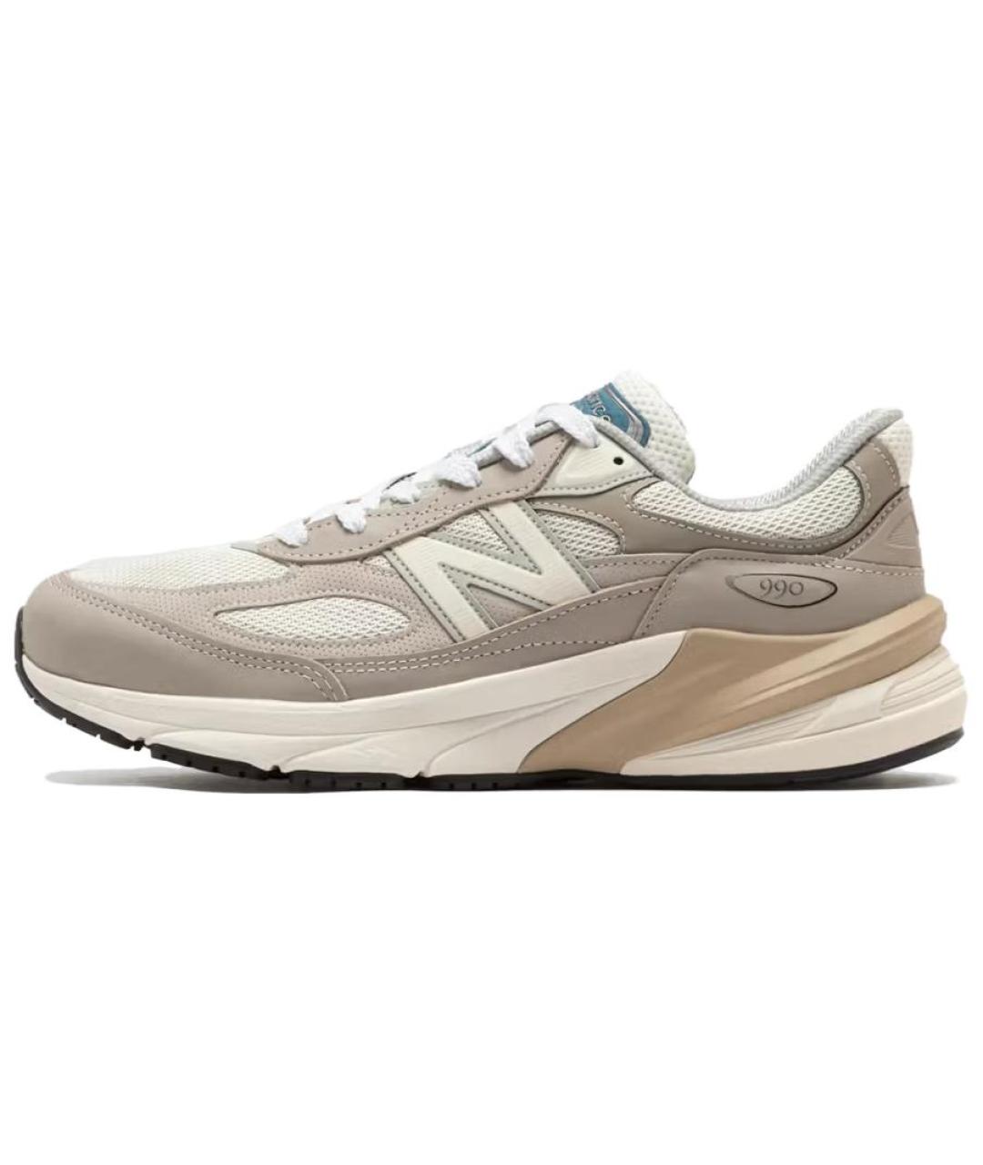 NEW BALANCE Бежевые низкие кроссовки / кеды, фото 2