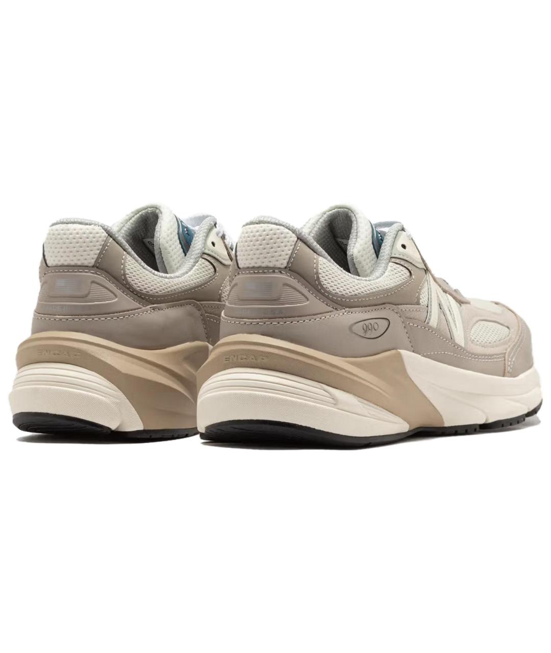 NEW BALANCE Бежевые низкие кроссовки / кеды, фото 5
