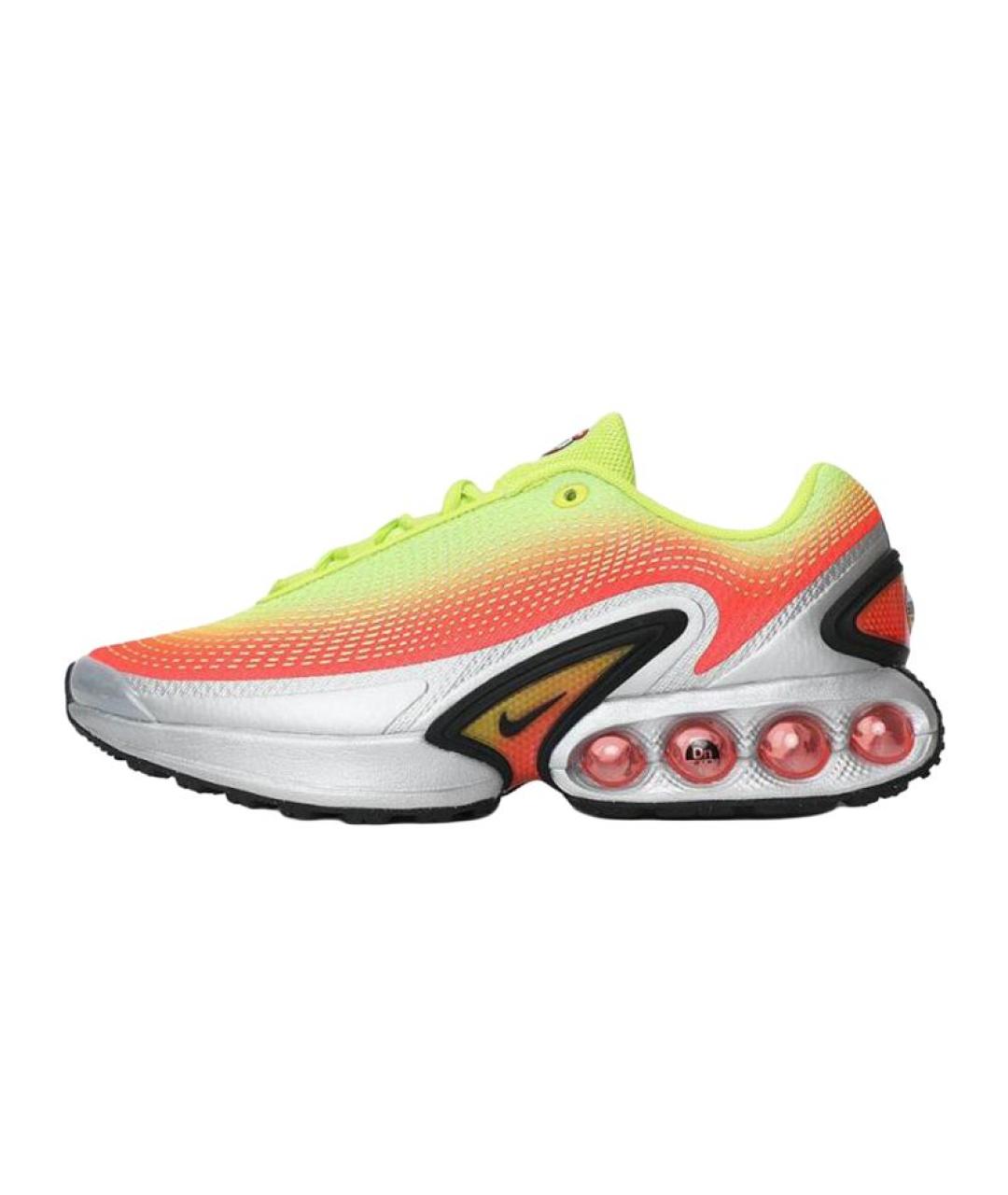 NIKE Желтые низкие кроссовки / кеды, фото 2