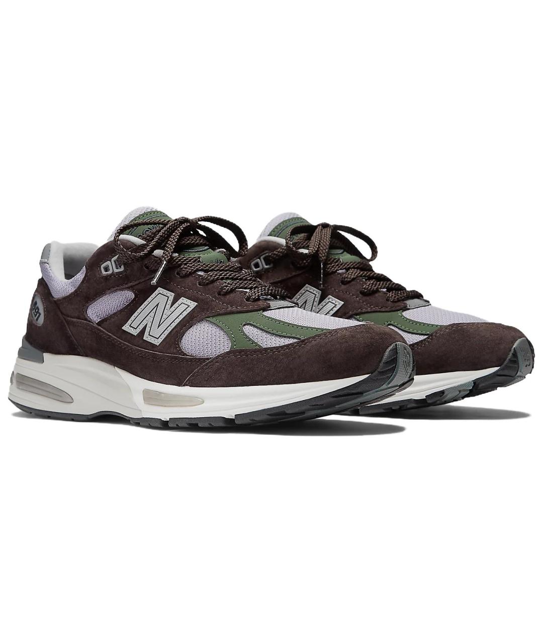 NEW BALANCE Коричневые кроссовки, фото 3