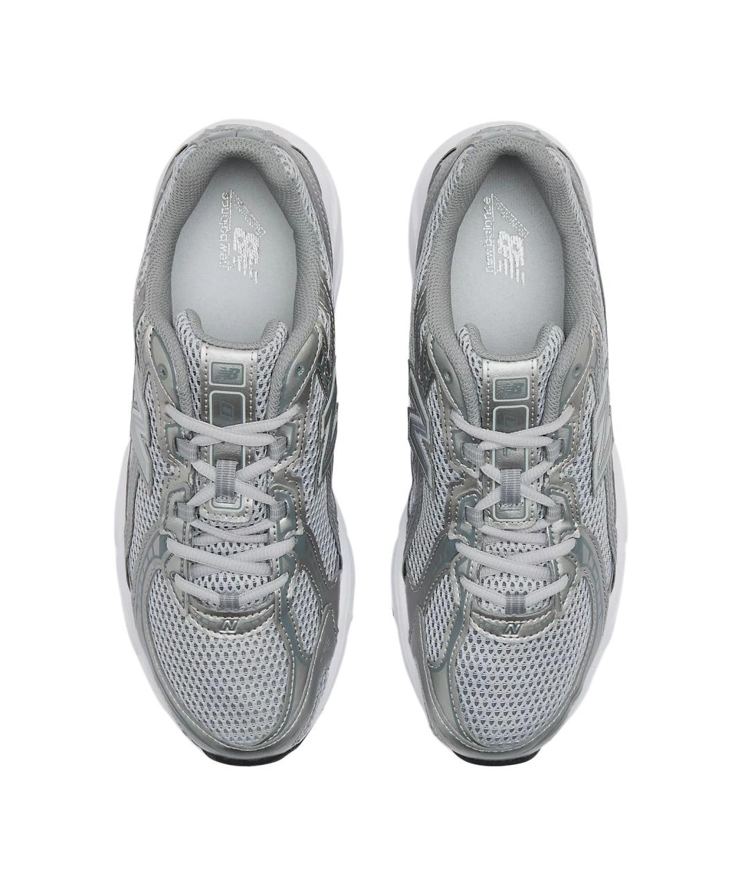 NEW BALANCE Серебряные низкие кроссовки / кеды, фото 3