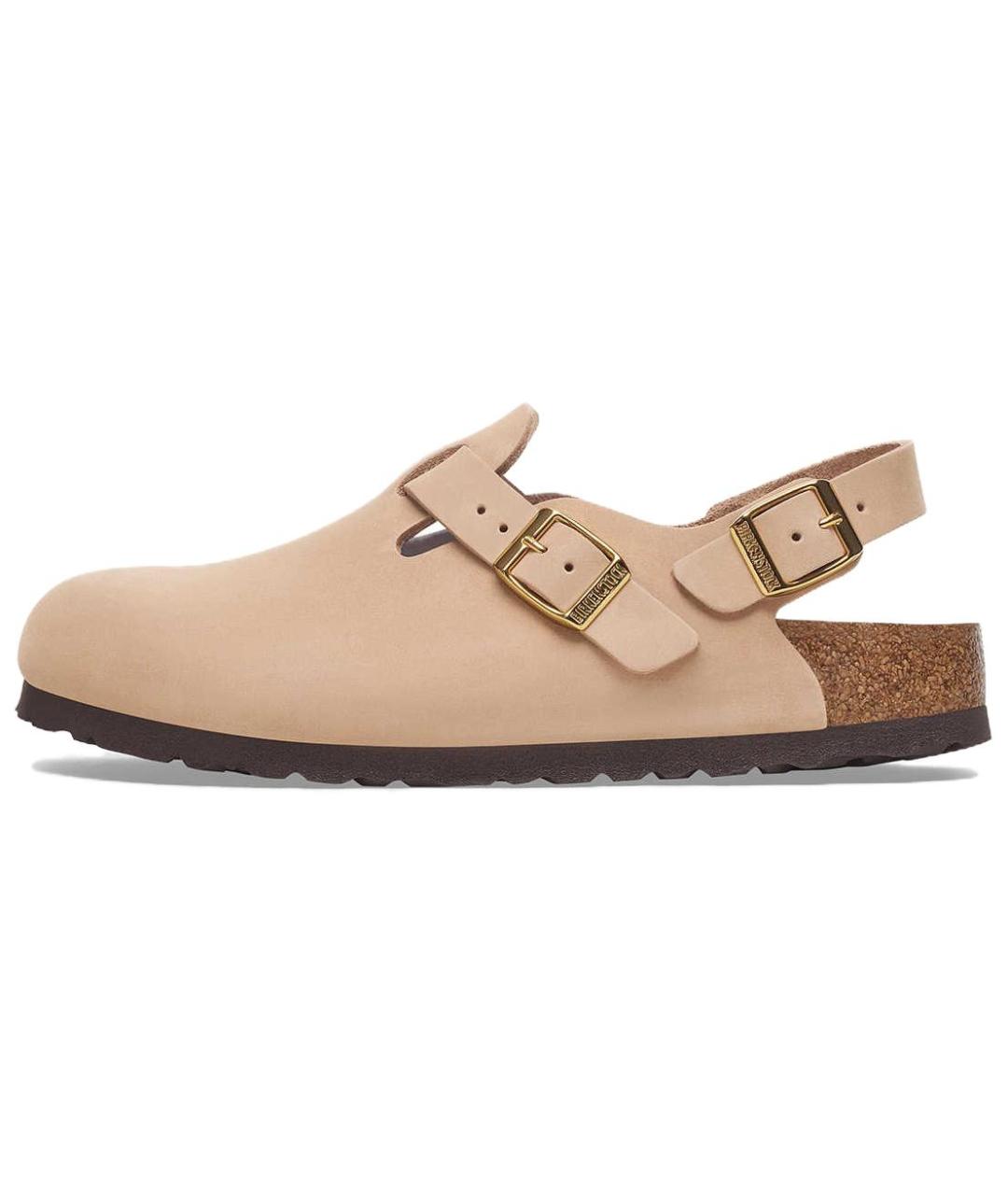 BIRKENSTOCK Бежевые сабо, фото 2