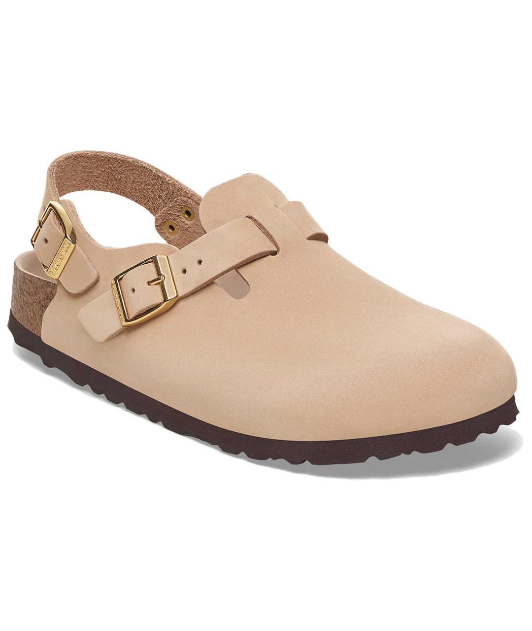 BIRKENSTOCK Бежевые сабо, фото 3