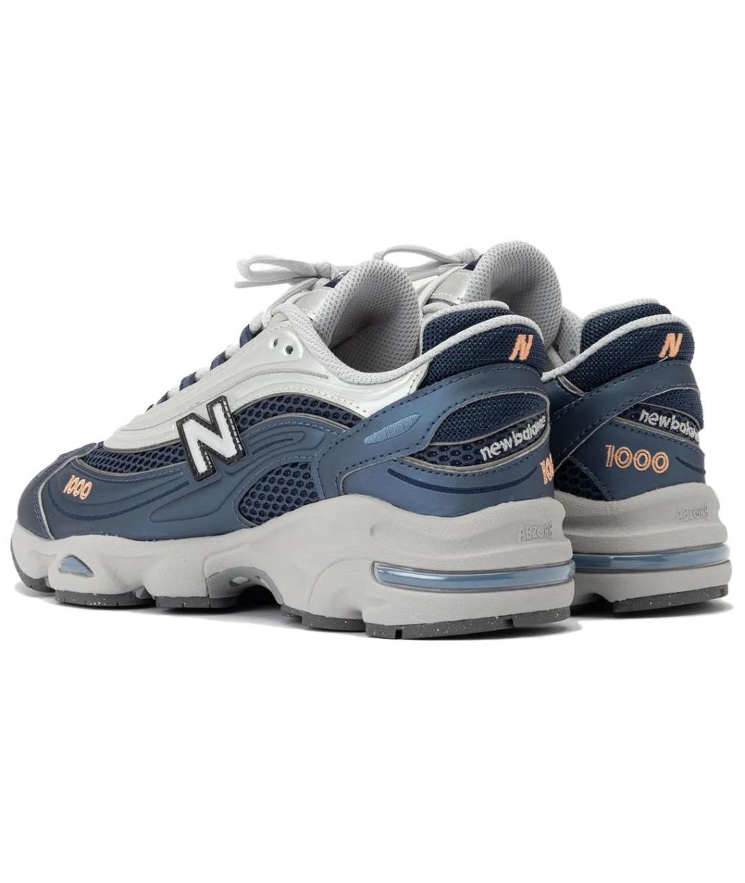 NEW BALANCE Синие низкие кроссовки / кеды, фото 3