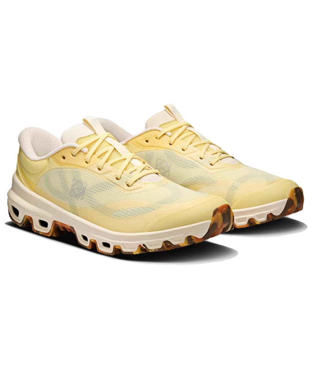 ON Желтые синтетические низкие кроссовки / кеды, фото 3