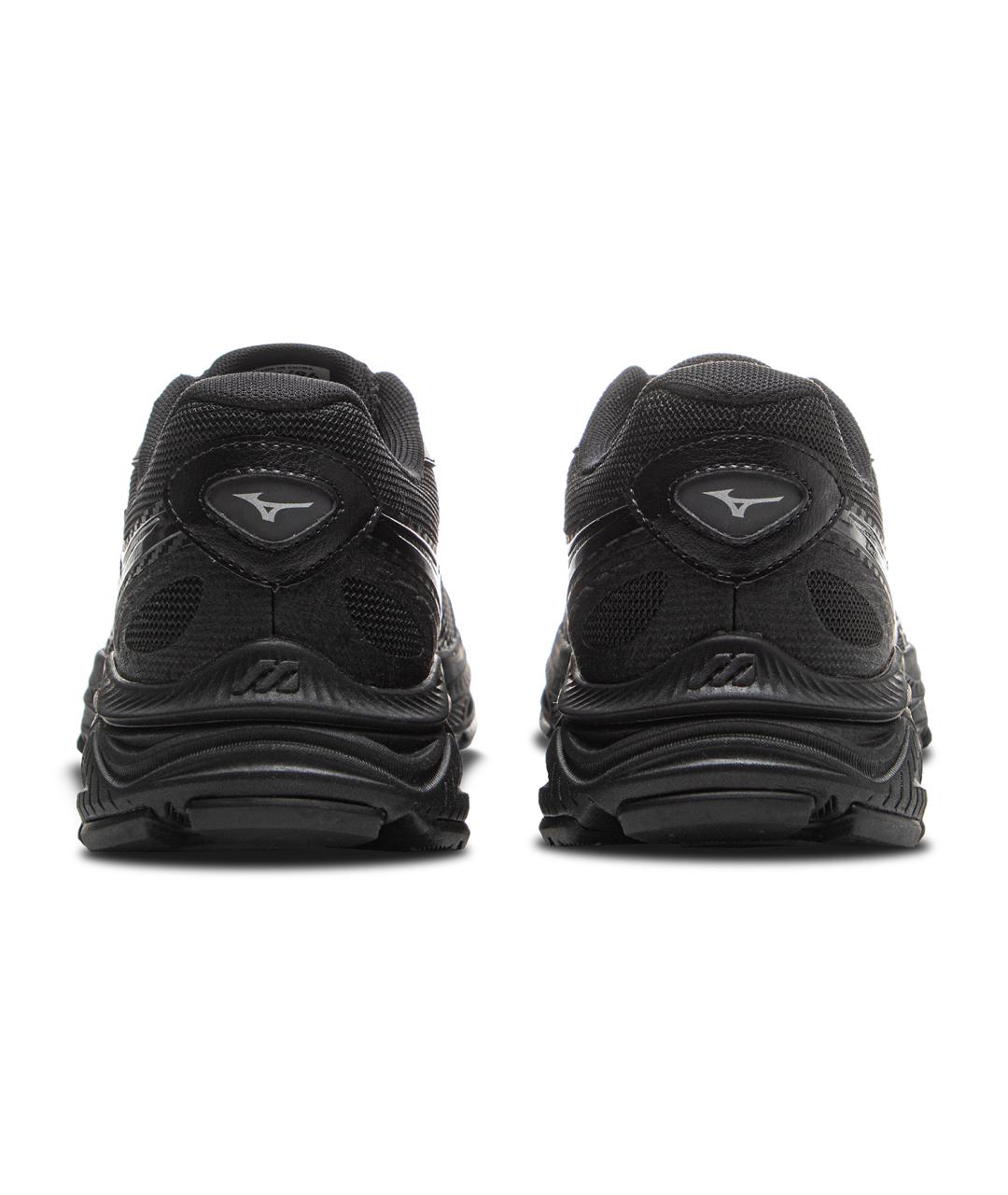 MIZUNO Черные кожаные кроссовки, фото 5