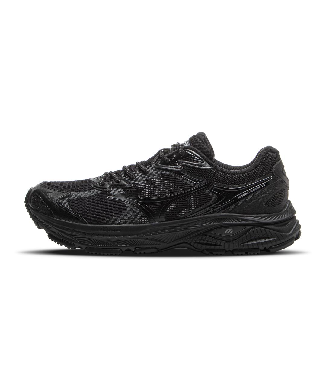 MIZUNO Черные кожаные кроссовки, фото 7