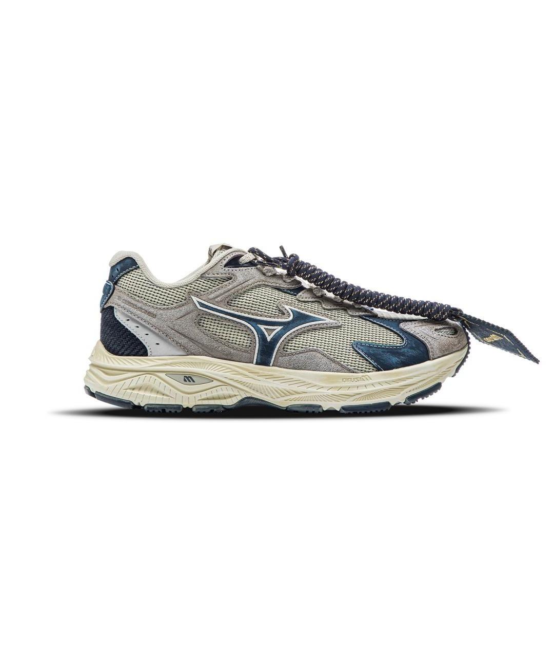 MIZUNO Серые кроссовки, фото 1