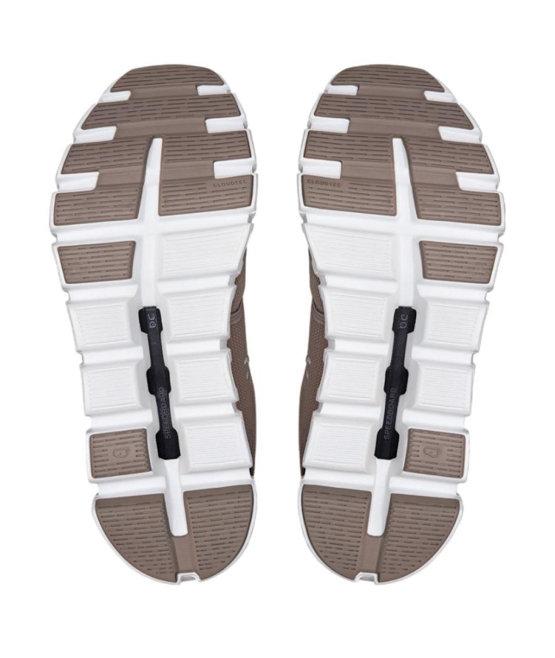 ON Коричневые низкие кроссовки / кеды, фото 5