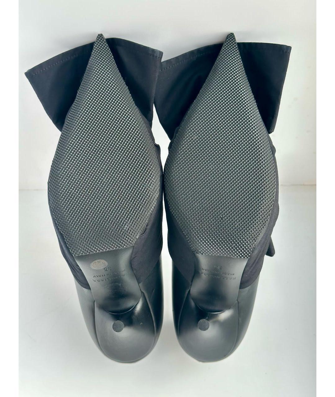 BALENCIAGA Черные кожаные туфли, фото 6