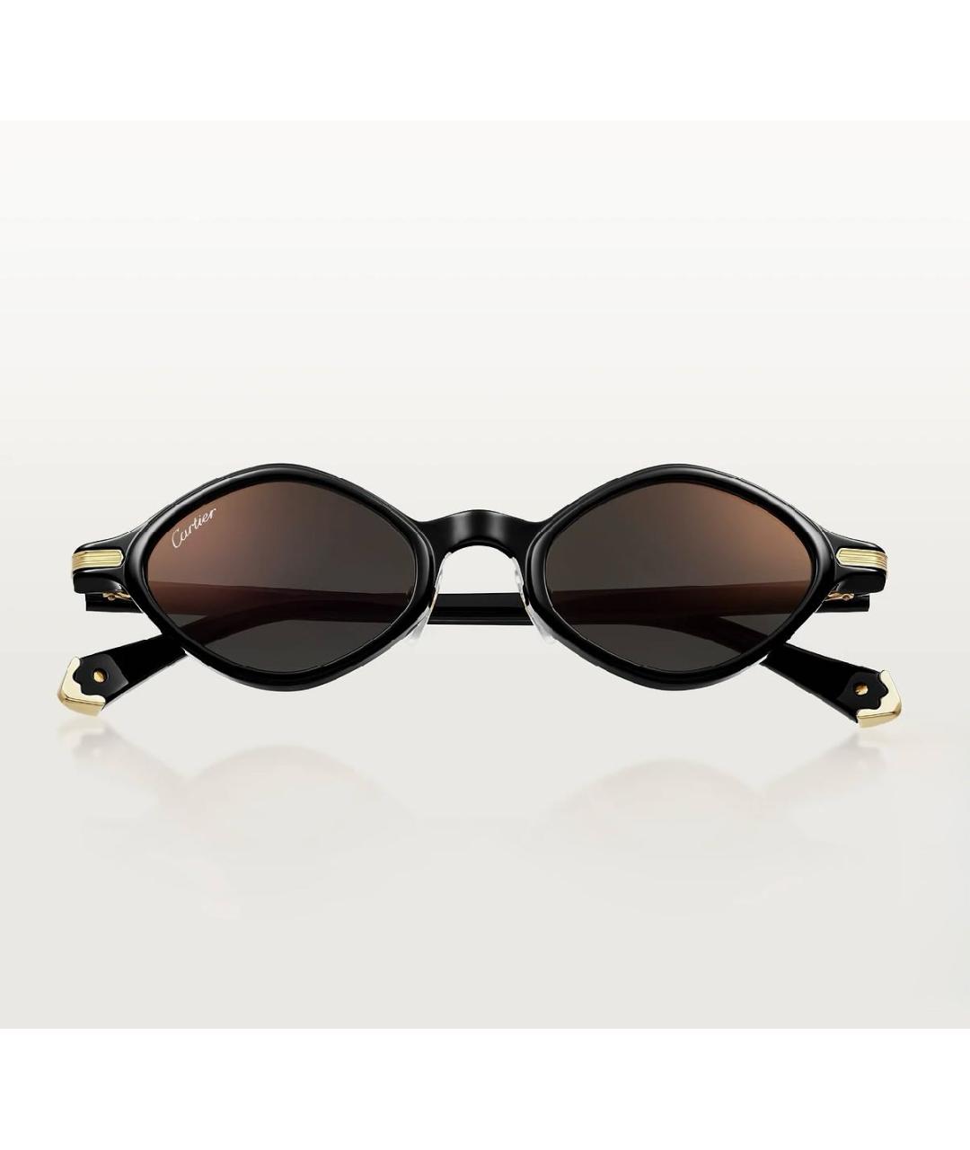 CARTIER Черные солнцезащитные очки, фото 1