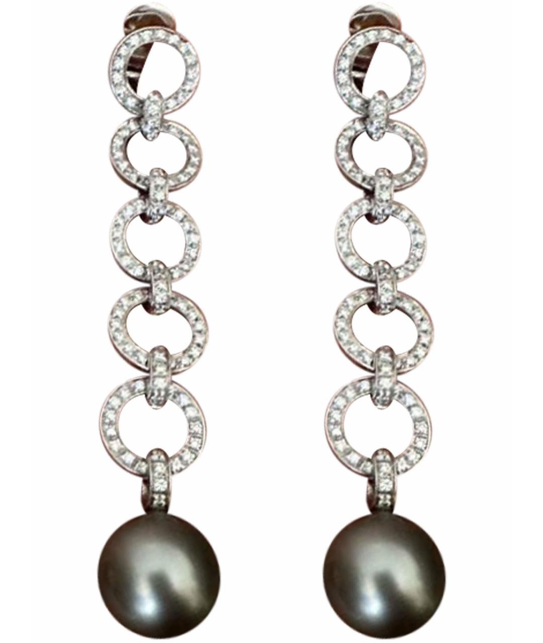 GUCCI Серьги из белого золота, фото 1
