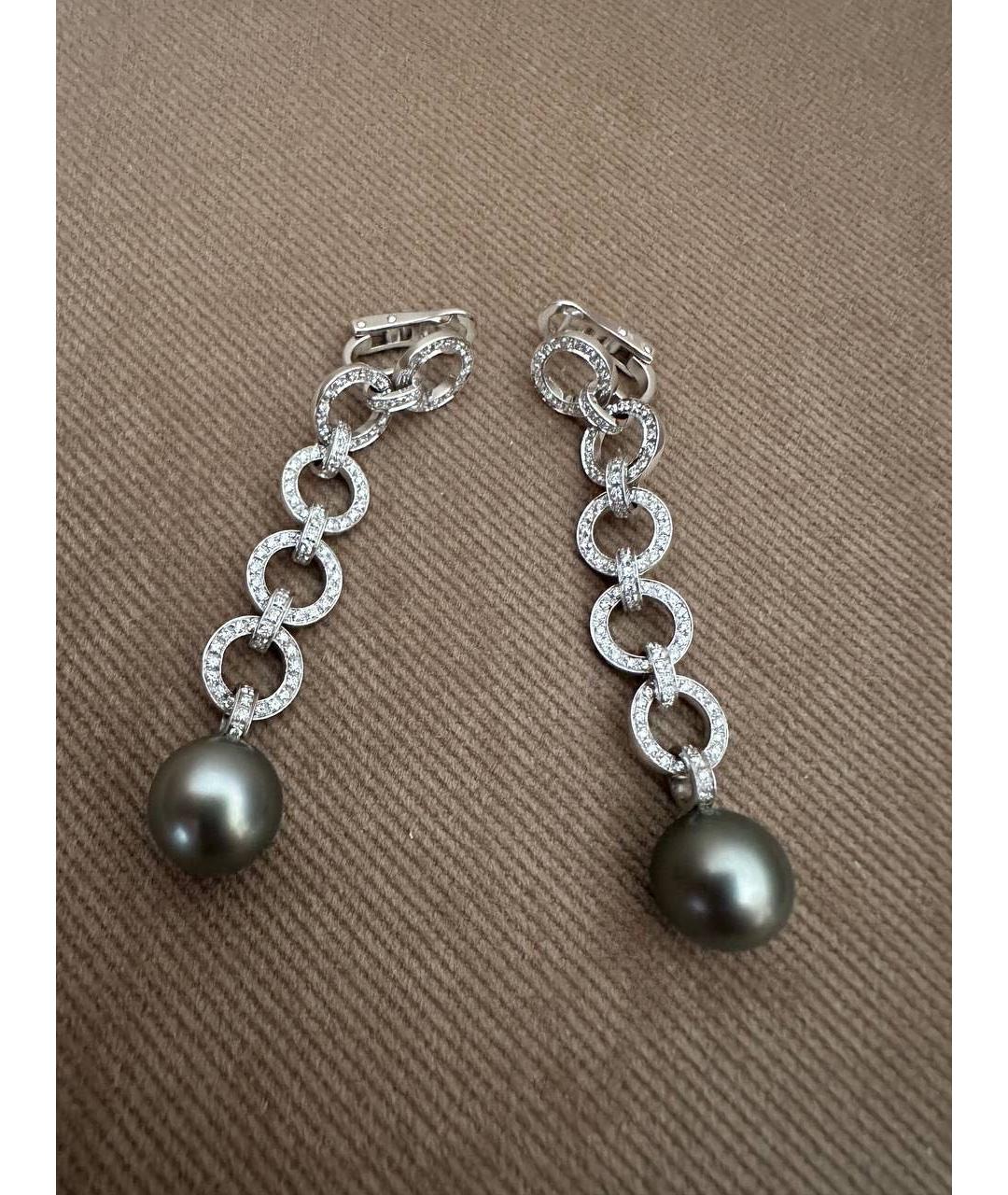 GUCCI Серьги из белого золота, фото 9