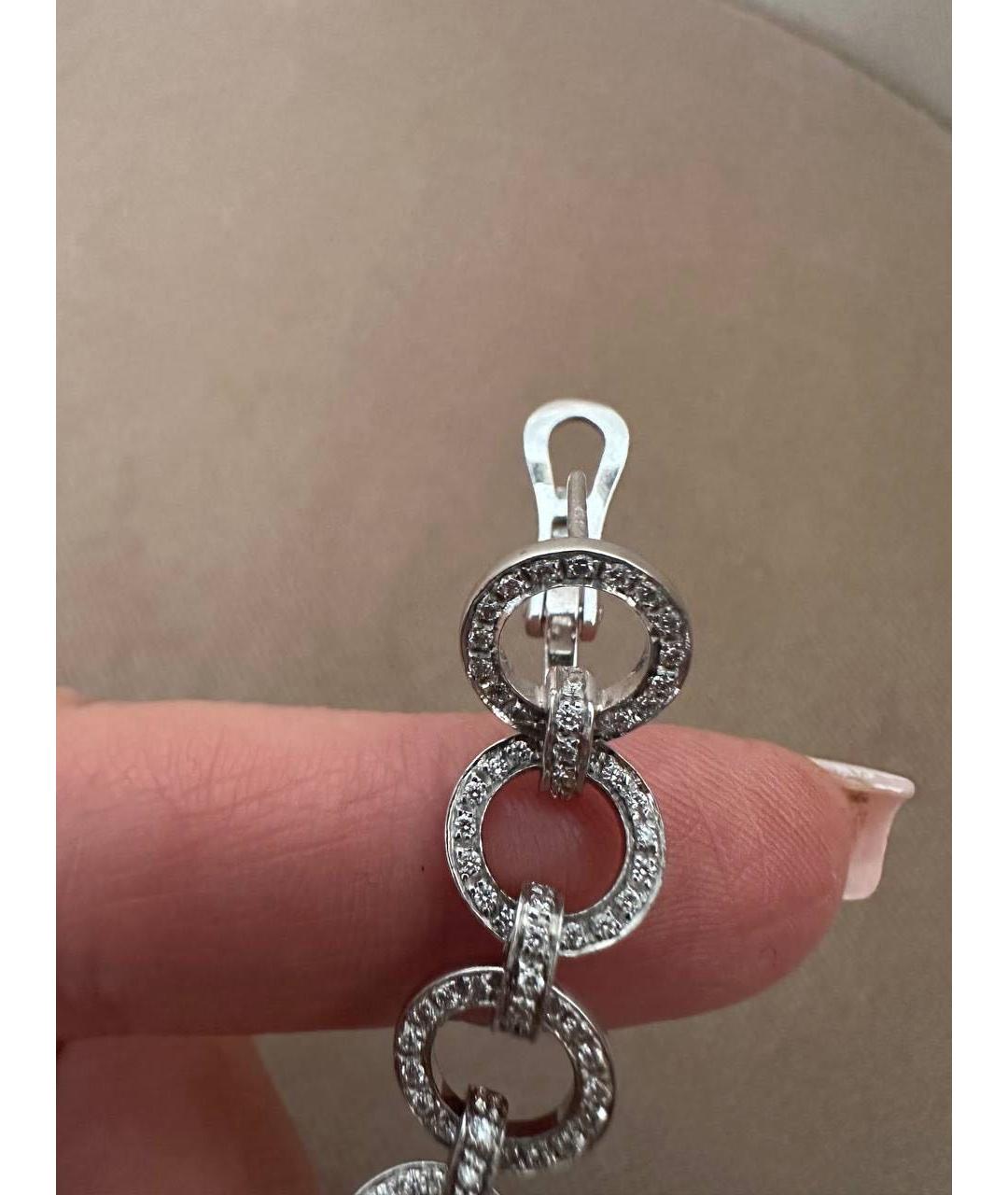 GUCCI Серьги из белого золота, фото 4