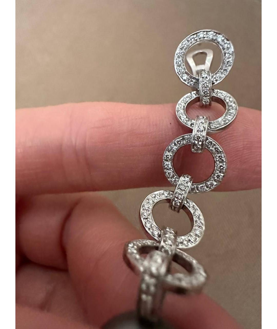 GUCCI Серьги из белого золота, фото 8