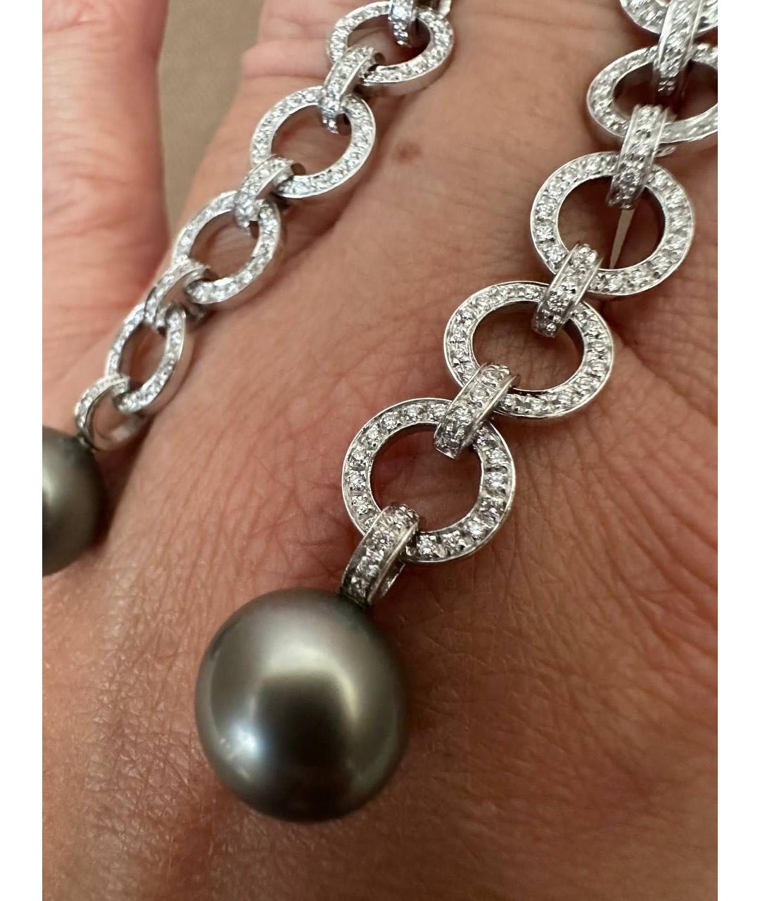 GUCCI Серьги из белого золота, фото 7