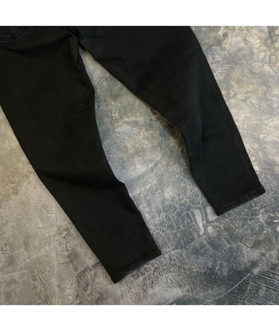 DSQUARED2 Черные хлопко-эластановые джинсы скинни, фото 3
