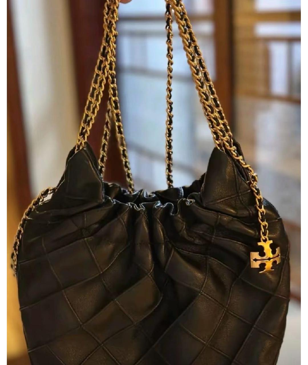 TORY BURCH Черная сумка через плечо, фото 3