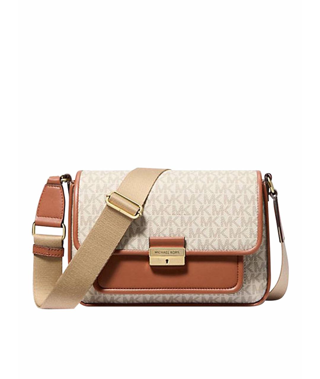 MICHAEL KORS Бежевая сумка через плечо, фото 1