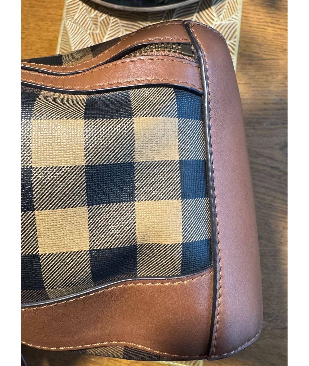 BURBERRY Коричневая сумка через плечо, фото 3