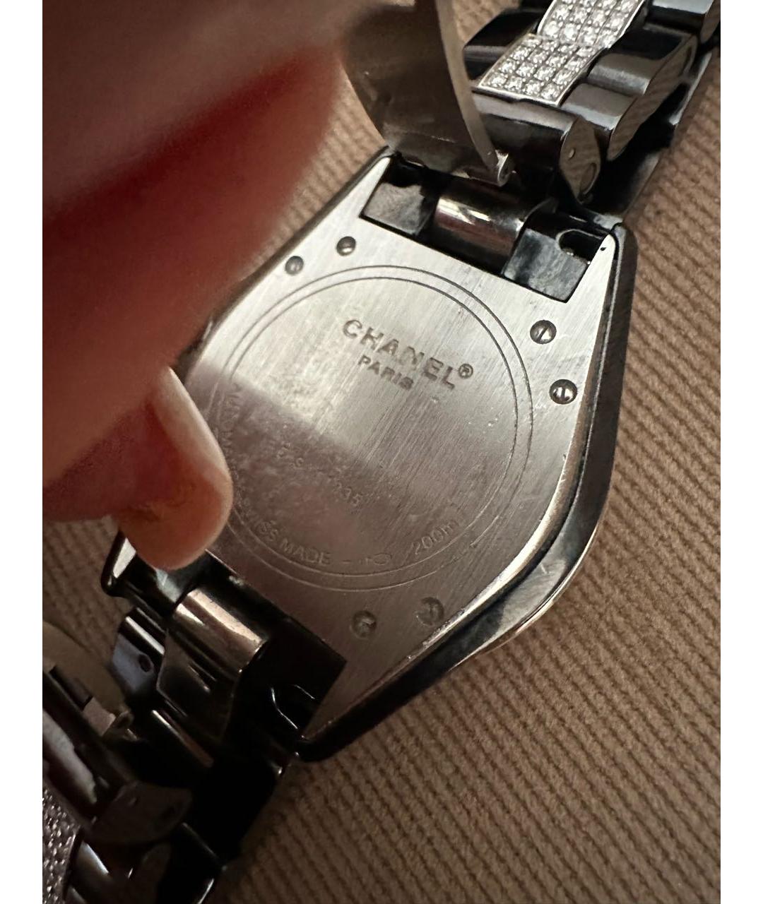 CHANEL Черные часы, фото 3