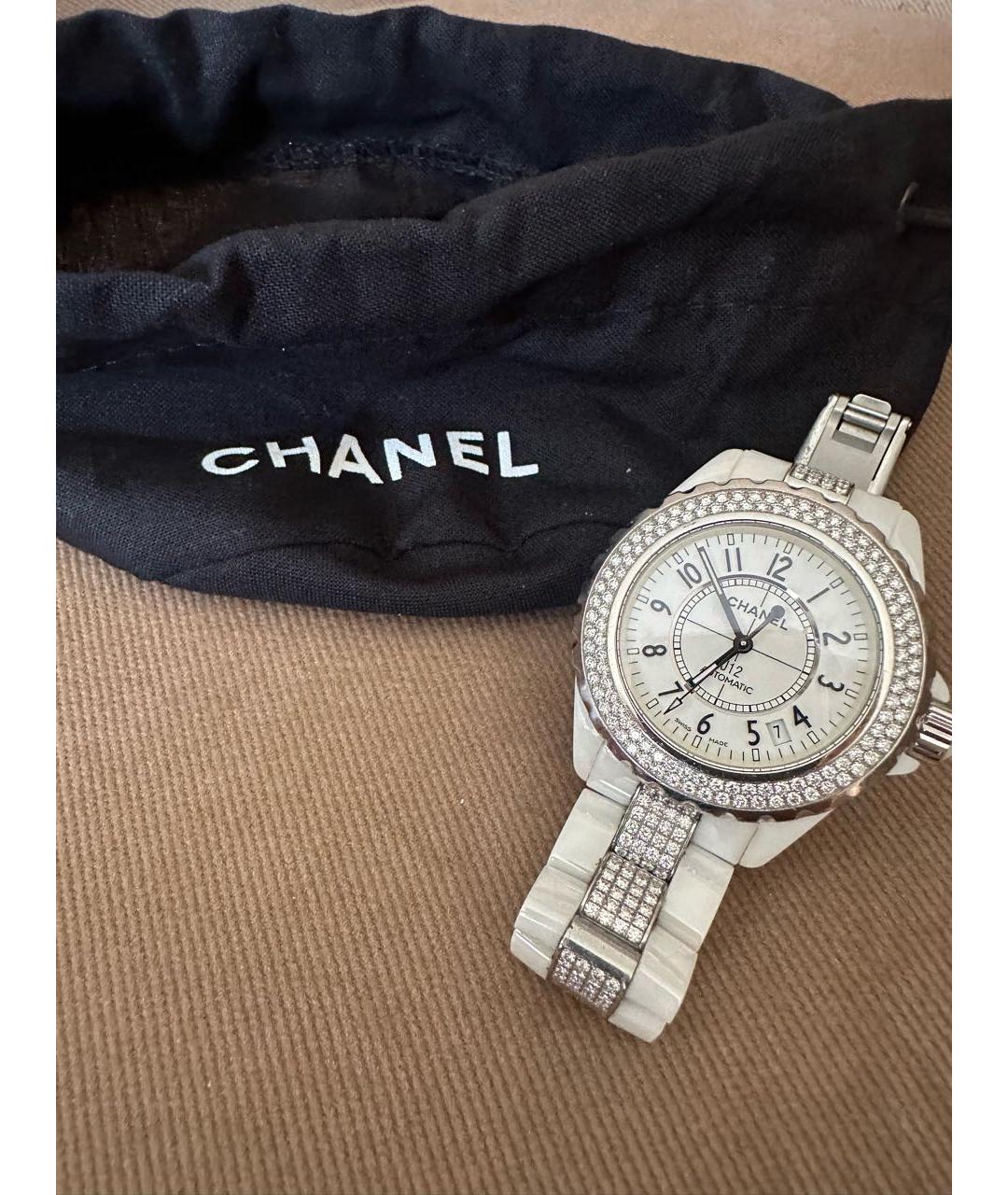 CHANEL Белые часы, фото 8