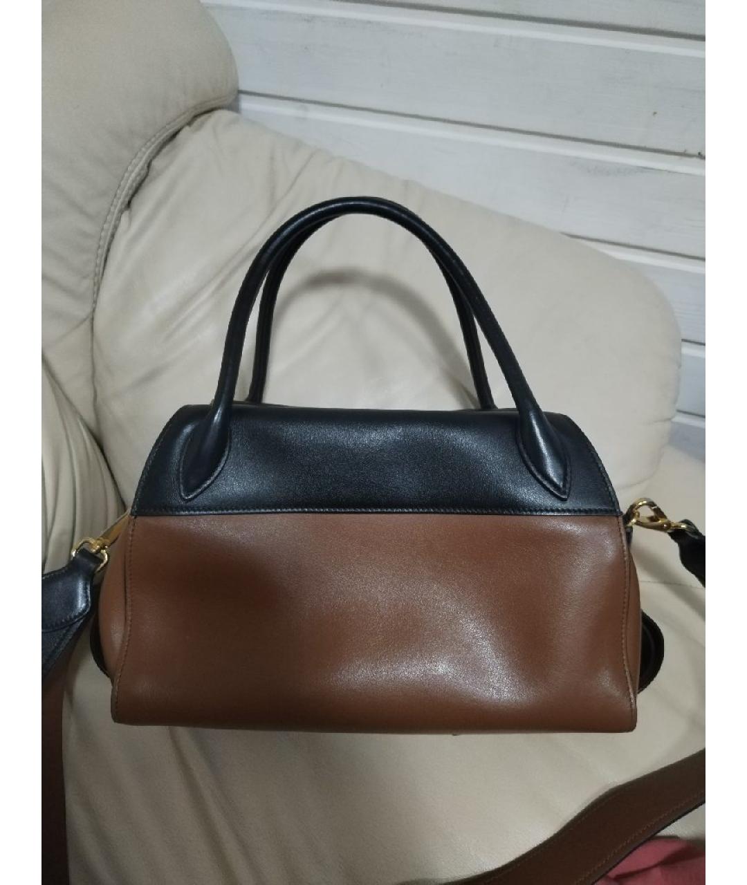 PRADA Кожаная сумка через плечо, фото 2
