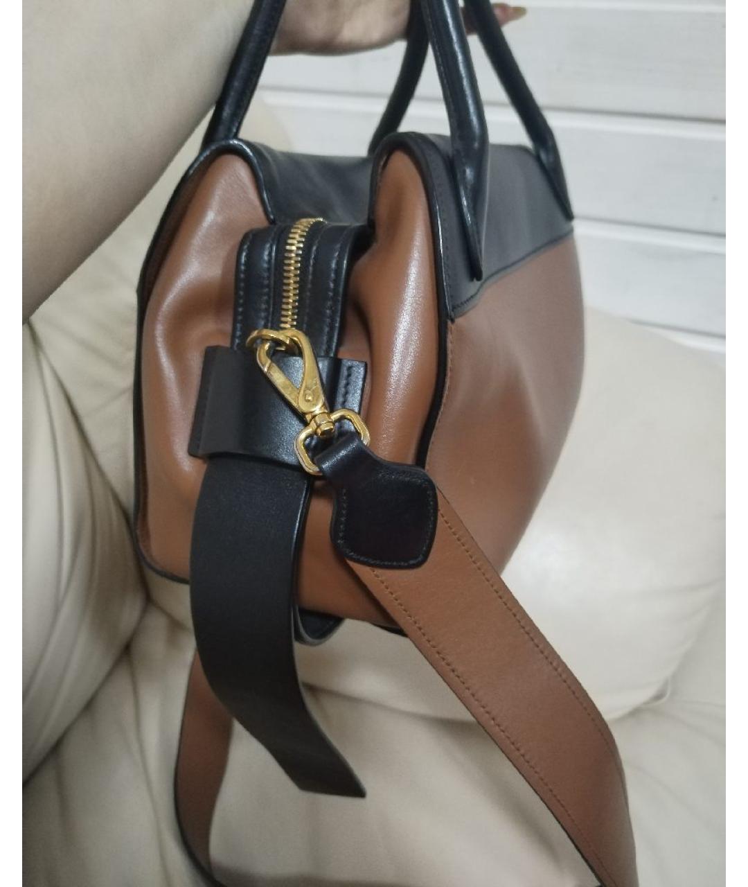 PRADA Кожаная сумка через плечо, фото 4