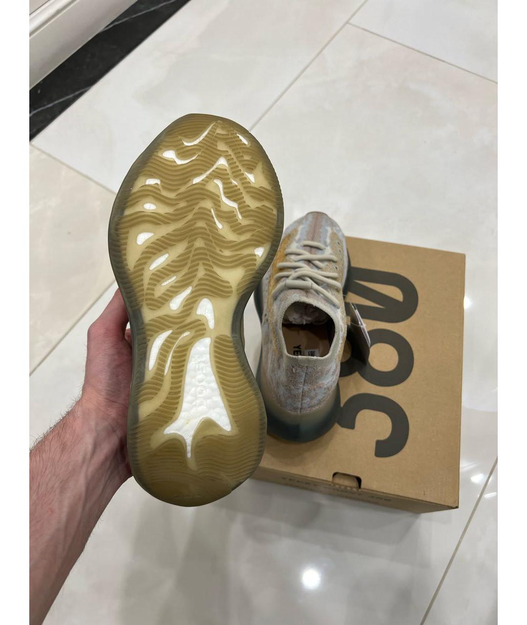 ADIDAS YEEZY Мульти текстильные кроссовки, фото 6